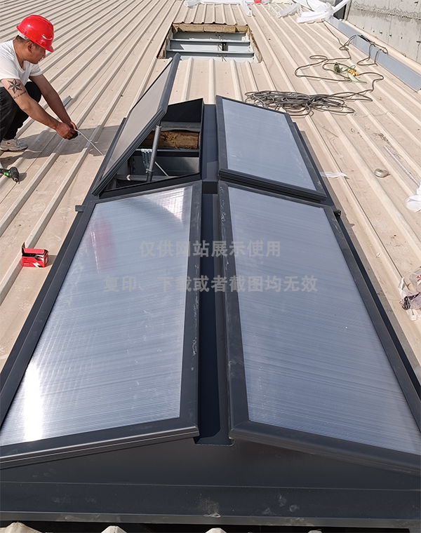 兰州王老吉生产车间霍尔果斯排烟天窗