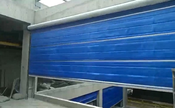 大型物流园区完成霍尔果斯防火门整体安装工程